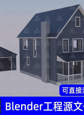 blender怀旧老物件老式黑白电视机模型复古装饰摆件素材灯光渲染