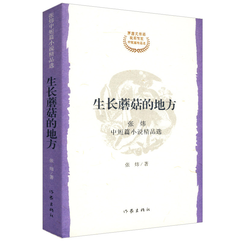 张炜中短篇小说精品选：生长蘑菇的地方//现代文学艾约堡秘史海边兔子有所思古船九月寓言图书书籍 - 实物图