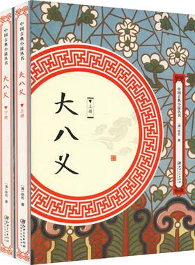 （上下2册）大八义中华武侠经典大八义小八义三侠五义小五义续小五义狭义小说书籍中国古典小说丛书