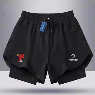 RPOPRER学生青年跑步短裤男带内衬健身运动马拉松三分裤速干宽松