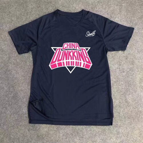 DUNK联名SLAMBALL速干短袖投篮服美式运动T恤印花训练服跑步健身