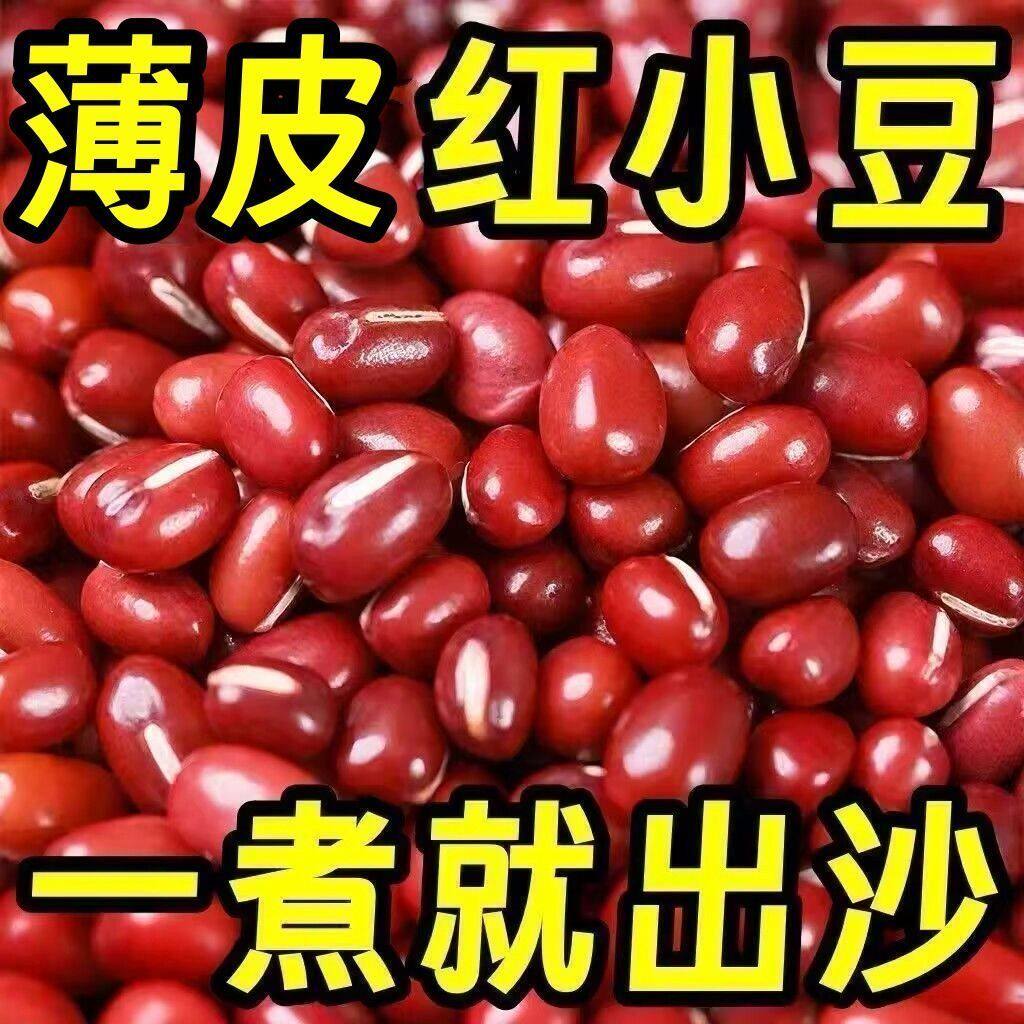红小豆农家新货东北红小豆圆粒红豆搭配薏米煮粥蜜豆豆馅豆浆