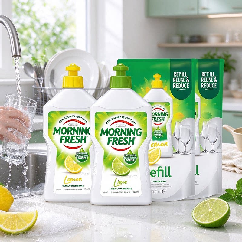 澳洲MorningFresh浓缩洗洁精果蔬食品级多功能家用进口环保清洁剂