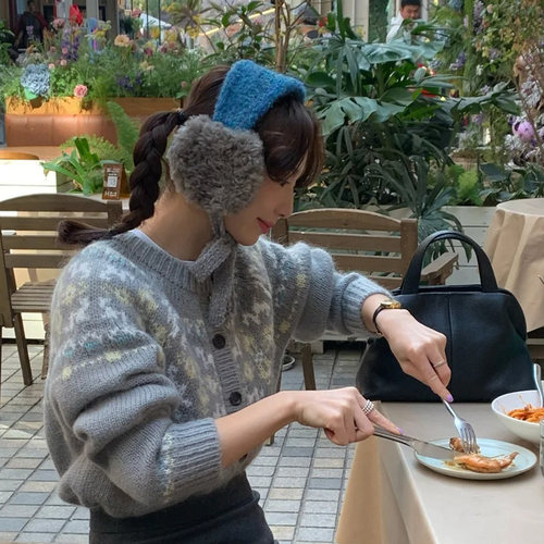 2024新款羊羔绒韩版耳套