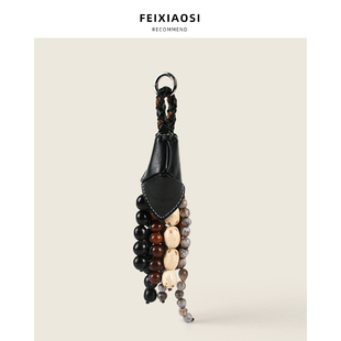 小红书同款 包包挂件小众佛珠串精致挂饰配件山下适用菩提子钥匙扣
