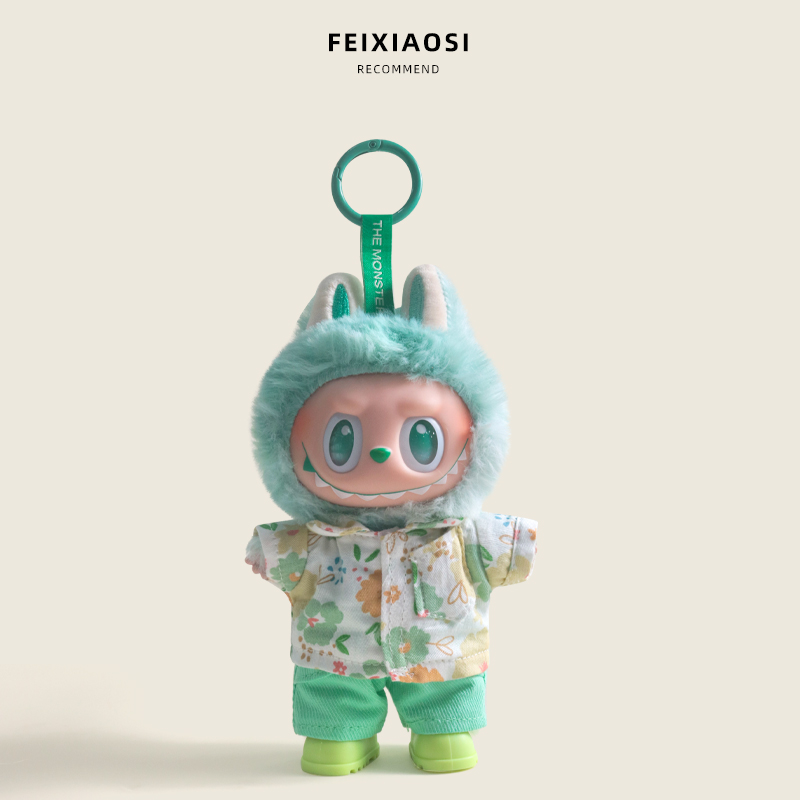 labubu娃衣搪胶高颜值拉布布娃衣