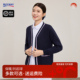 buyway高端护士毛衣外套开衫 女藏蓝色加厚秋冬季 医院工作服针织衫