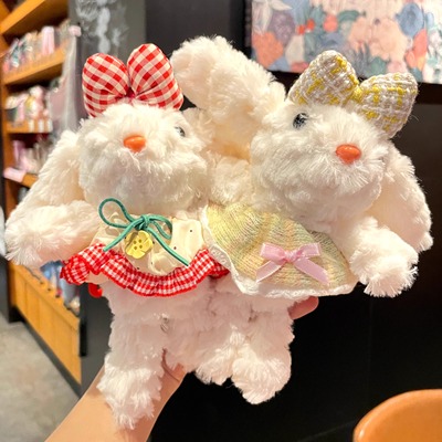 可爱卡通兔子公仔女生包包小挂件