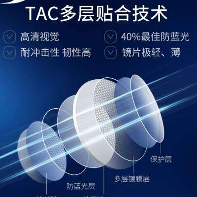 AHT防蓝光眼镜护眼缓解疲劳电脑防辐射眼镜男缓疲劳平光护眼镜框