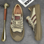 夏季新款头层牛皮镂空透气耐磨舒适休闲运动男鞋阿甘鞋潮流皮鞋