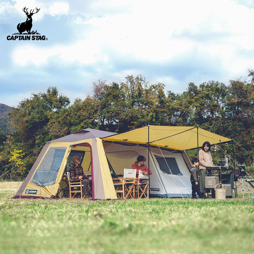 CAPTAINSTAG小屋帐篷两室四季帐