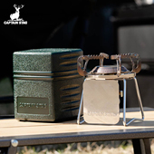 CAPTAIN STAG便携式 燃气炉户外蜘蛛炉家用不锈钢炉头露营气罐炉具