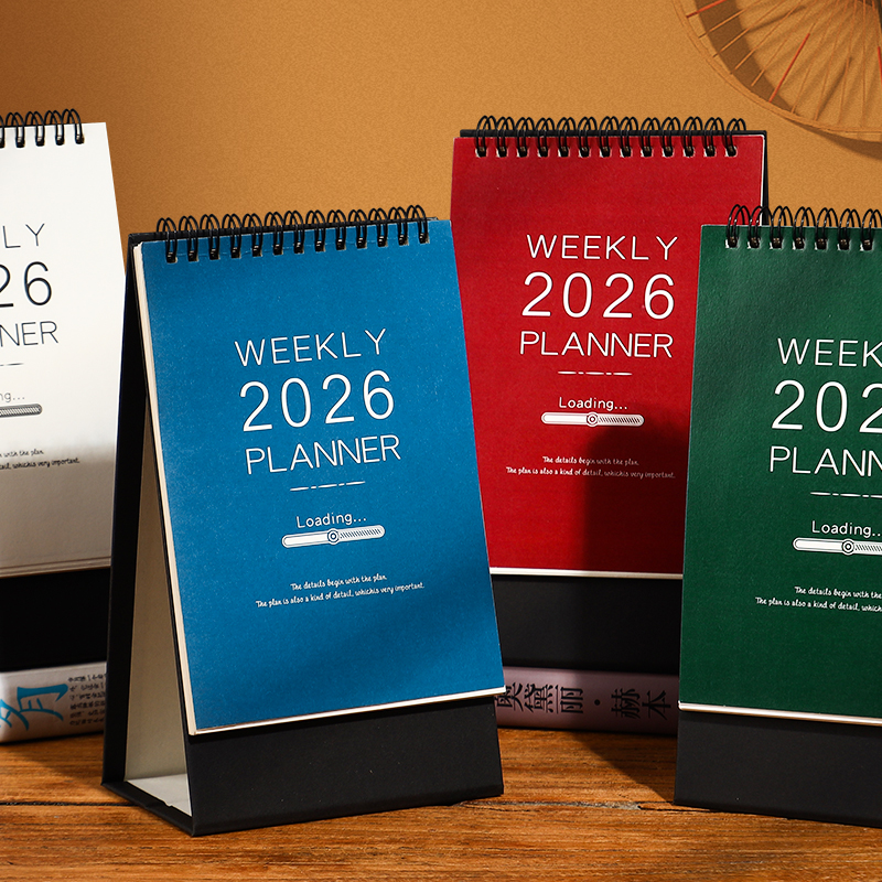 企业台历定制logo广告设计内页