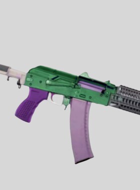 ds泽宁特74u科教玩具电动连发解压模型道具肥肥钢镚