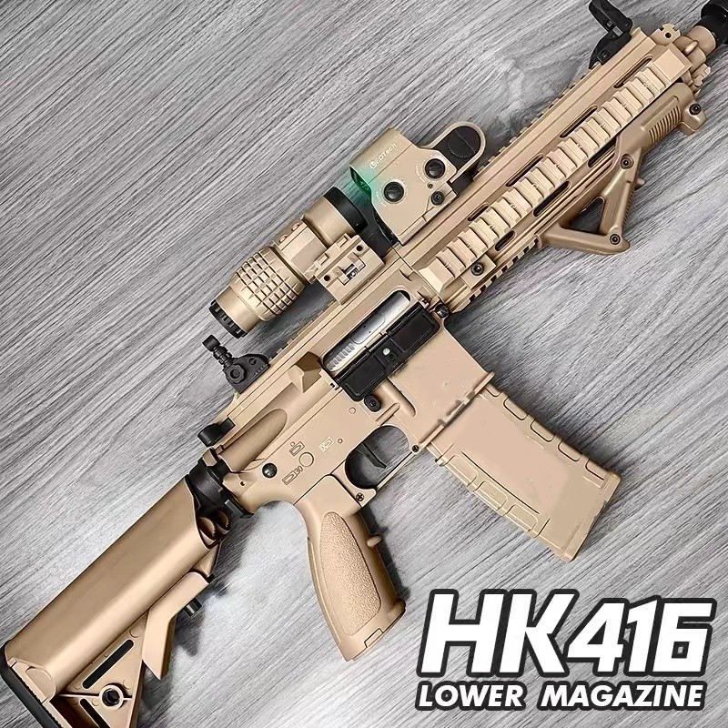 科教玩具416解压道具m4教训练模型H点肥肥钢镚