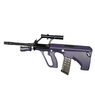 司骏SJ A1电动连发玩具枪模型发射器野路子钢镚 AUG