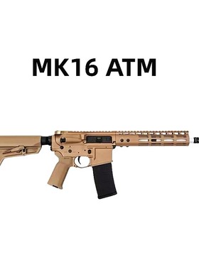 Mk16 ATM电动连发男孩玩具枪吃鸡模型野路子钢镚