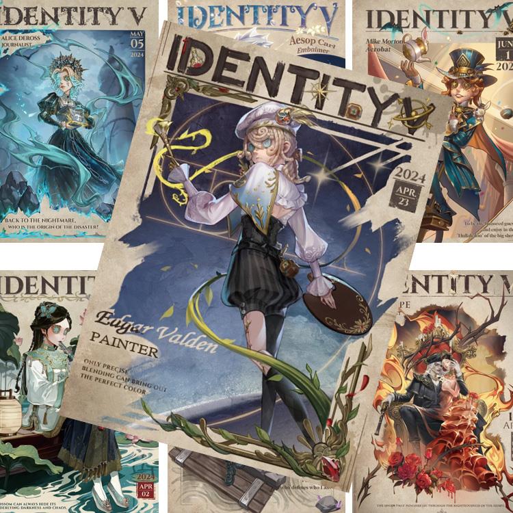 ins卡通动漫第五人格海报中小学生房间卧室墙上背景装饰布置墙贴