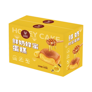 拍3件！山羊叔叔轻牛乳蛋糕255g*3箱