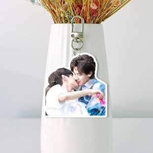 展丞CP刘轩丞展轩亚克力白底双面钥匙扣应援包挂件书包挂件周边