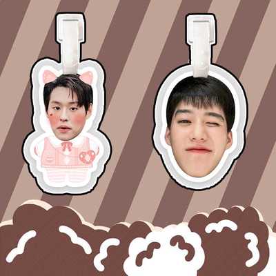 bkpp马群耀 行李箱行李牌书包挂件挂链挂饰吊饰挂牌吊牌周边抖音