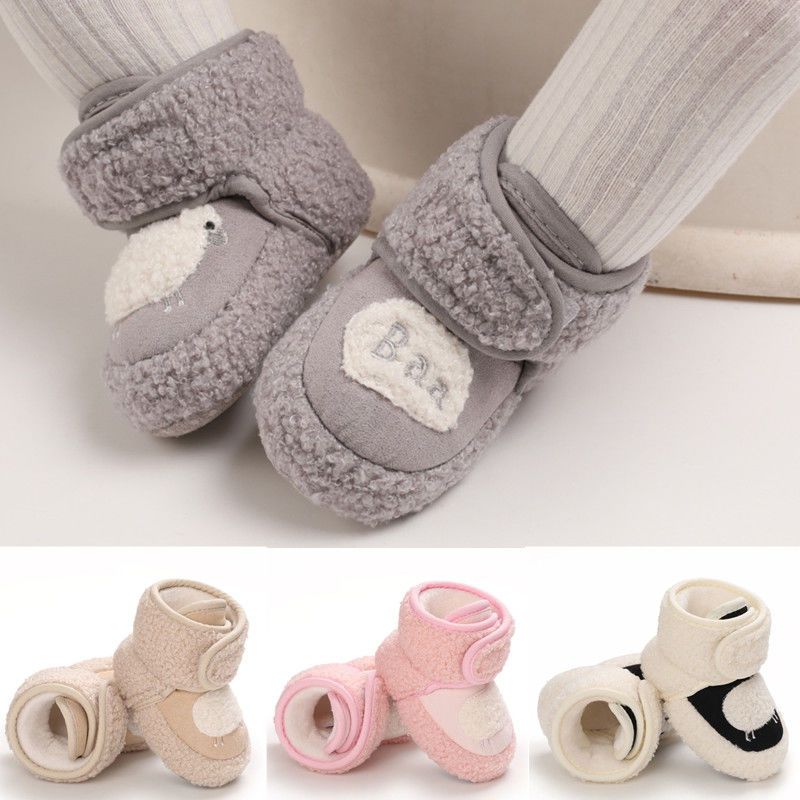 春秋冬季婴儿步前鞋0-1岁3-6-9个月男女宝宝软底学步新生不掉鞋袜