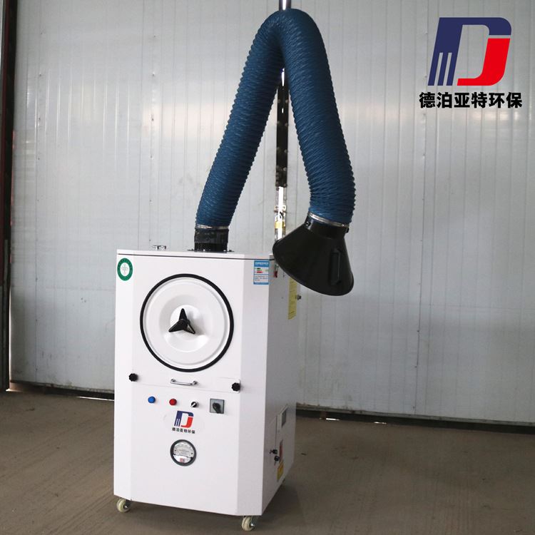 移动式脉冲焊烟净化器 自动清灰双滤筒3.0kw焊烟机除尘器