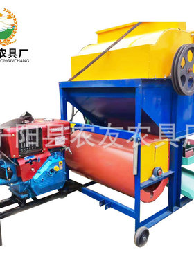 400型花生摘果机 干湿两用 自动装袋 手扶车带打长果机 新型电动