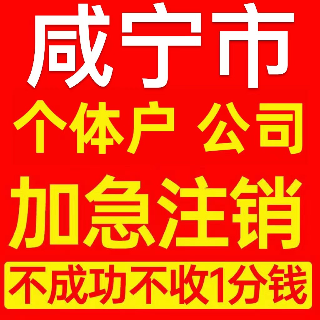 咸宁市嘉鱼县个体户注销营业执照代办企业异常公司注册电商执照