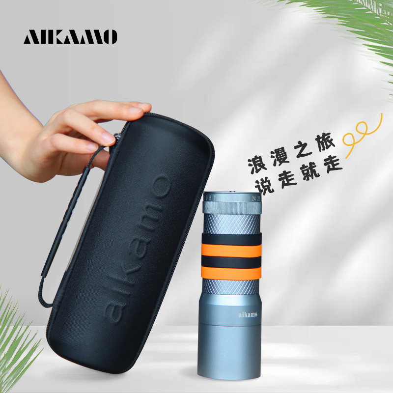 Aikamo C40手摇磨豆机收纳包手提袋通用户外旅行便携包手磨保护套