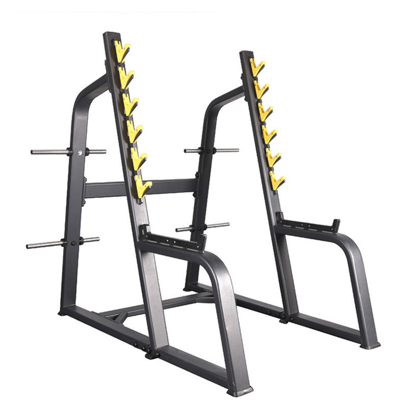 商用半框式自由深蹲架多功能专业杠铃卧推架龙门架深蹲机厂家直销
