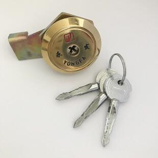 保险柜十字锁芯加粗锁心主锁锁头机械老式35cm保险箱通用永发配件