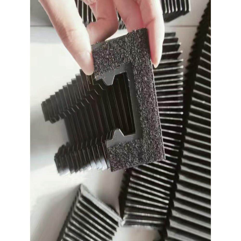 风琴防尘罩激光切割机铣床车床钻床一字型门字形伸缩式导轨防护罩