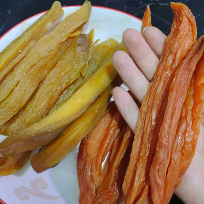 山东农家原味红薯干地瓜干烟薯25无糖精无添加蜜薯干晾晒