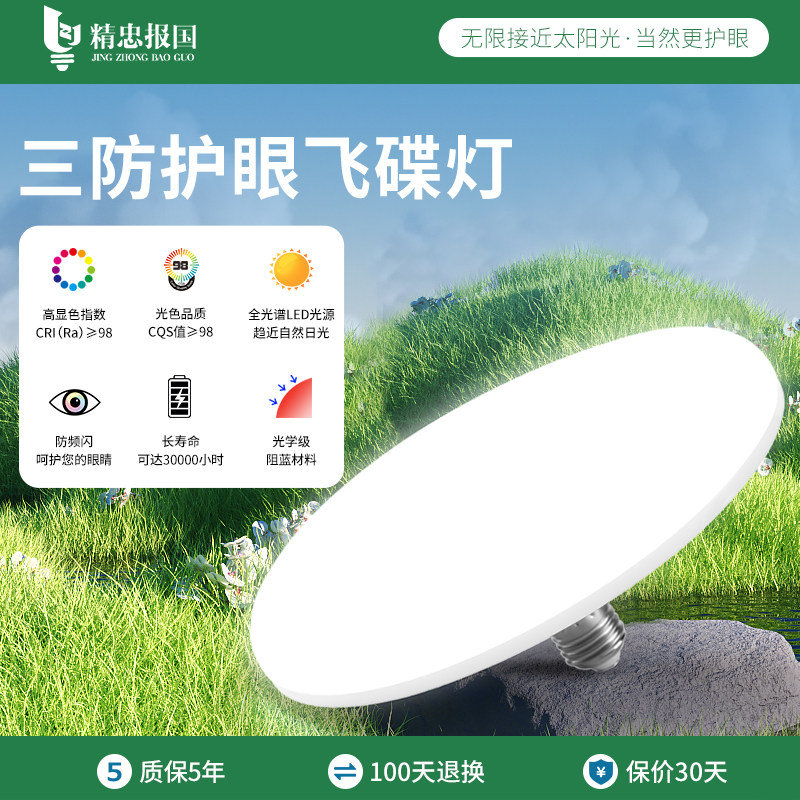 全光谱高显超亮LED飞碟灯