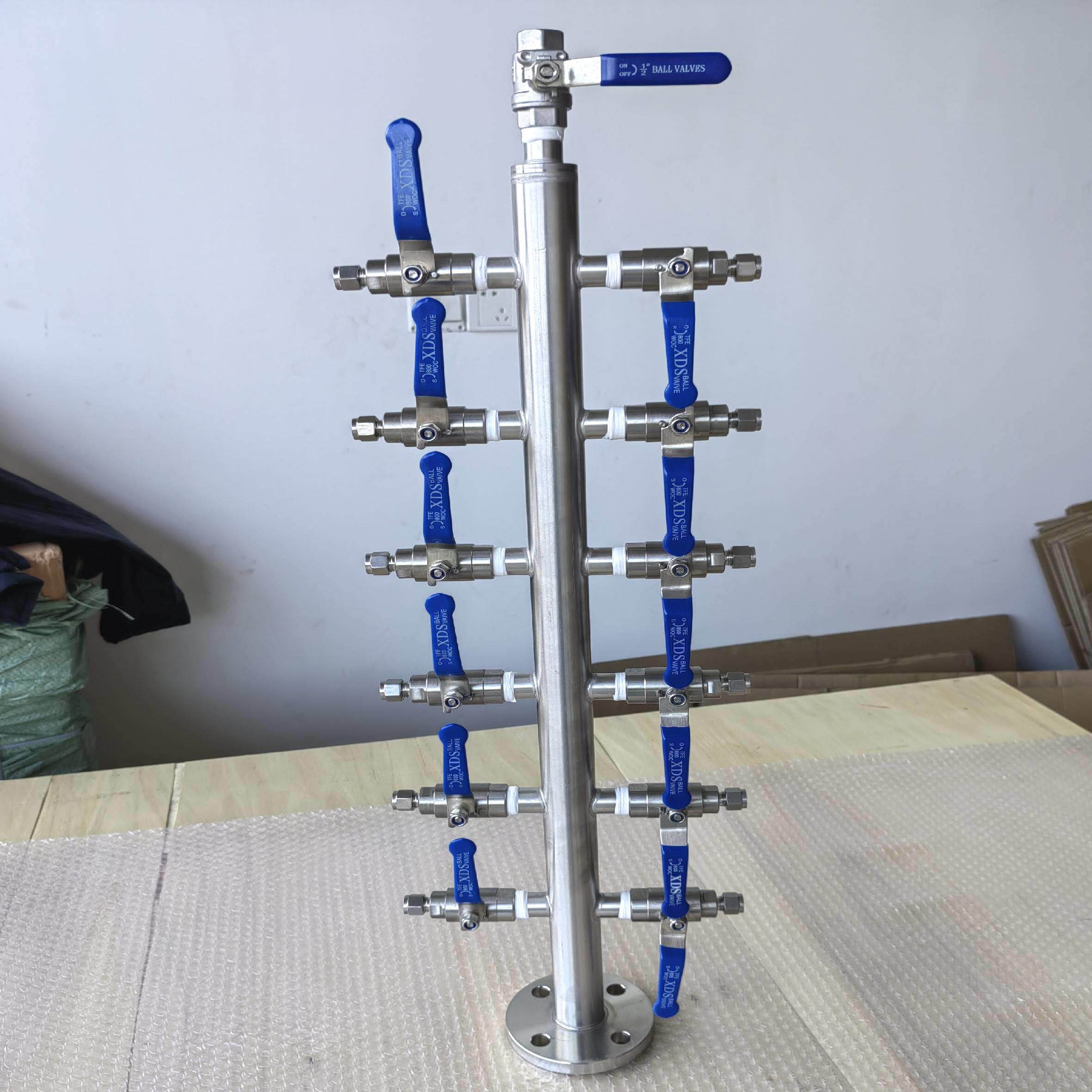 气源分配器 kfq气源气路气体处理器 分气包装置 不锈钢空气分配器