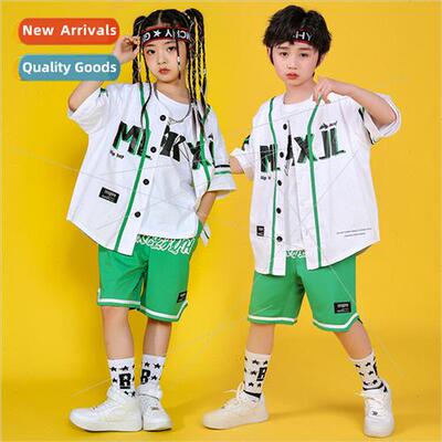Childrens team permance clothing boys hip-hop set dance walk