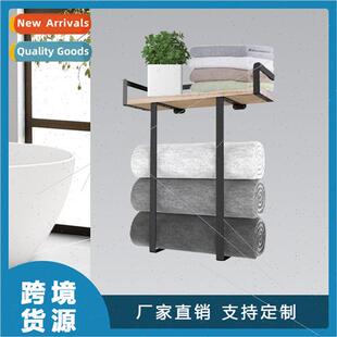 towel rack storage toilet room metal living Bathroom kchen