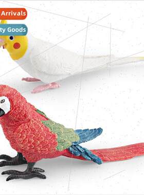 Cognive wildlife model macaw parrot basilisk parrot flying b