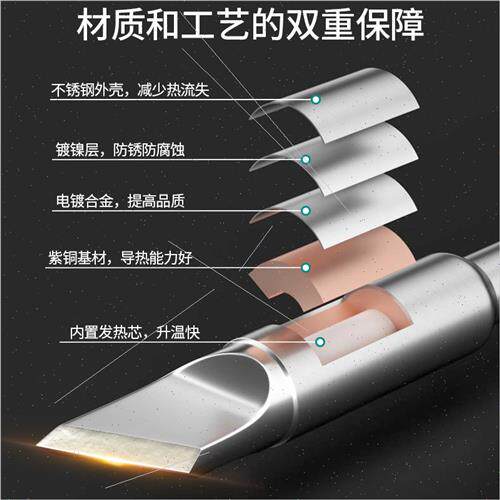 C245 onepcs iron tip straight tip curved tip knife mouth sol