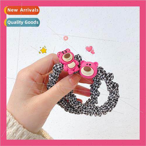 Strawberry Bear Hair Accessories Women Tie Head Headb2023 Ne