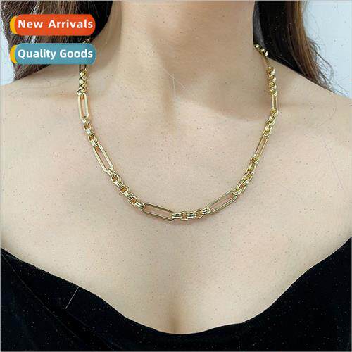 Copper plating nd Cuban chain men women punk hip hop ins thi