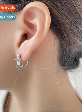 Cat earrings cartoon naughty ltle animals cute pet earrings