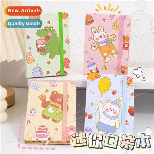 A7 mini notepad pocket book cartoon elastic bnotebook studen