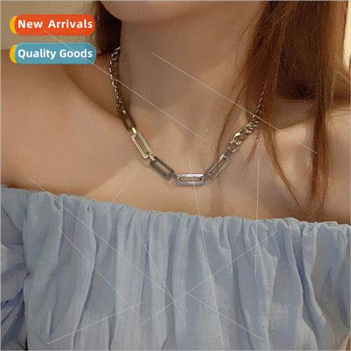 Ins cold wind simple necklace summer niche 2023 new tanium s