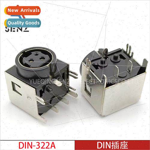 DIN Socket DIN-322A 3 pole S terminal female MPC power termi
