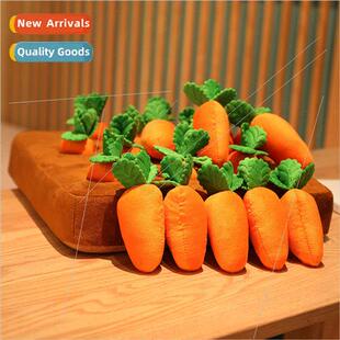 plush toys pet Creative children carrot dolls parent pulling