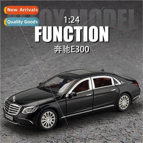 1:24 Benz E300 alloy model back to sound light boys toy car