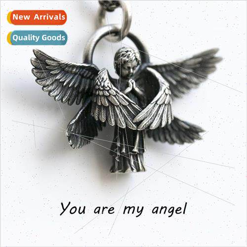 Vintage Thai silver six wings angel wings couple necklace me