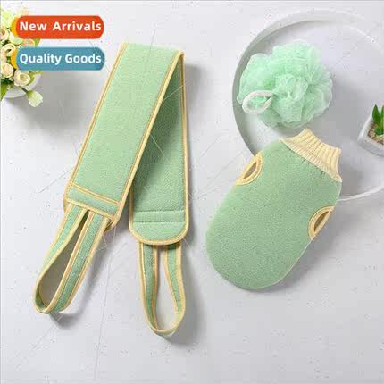 Bath Towel Adult Mud Scrubbing Pull Back Strips Bath Gloves